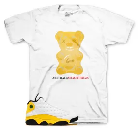 Retro 13 Del Sol Shirt - Gummy Bear - White